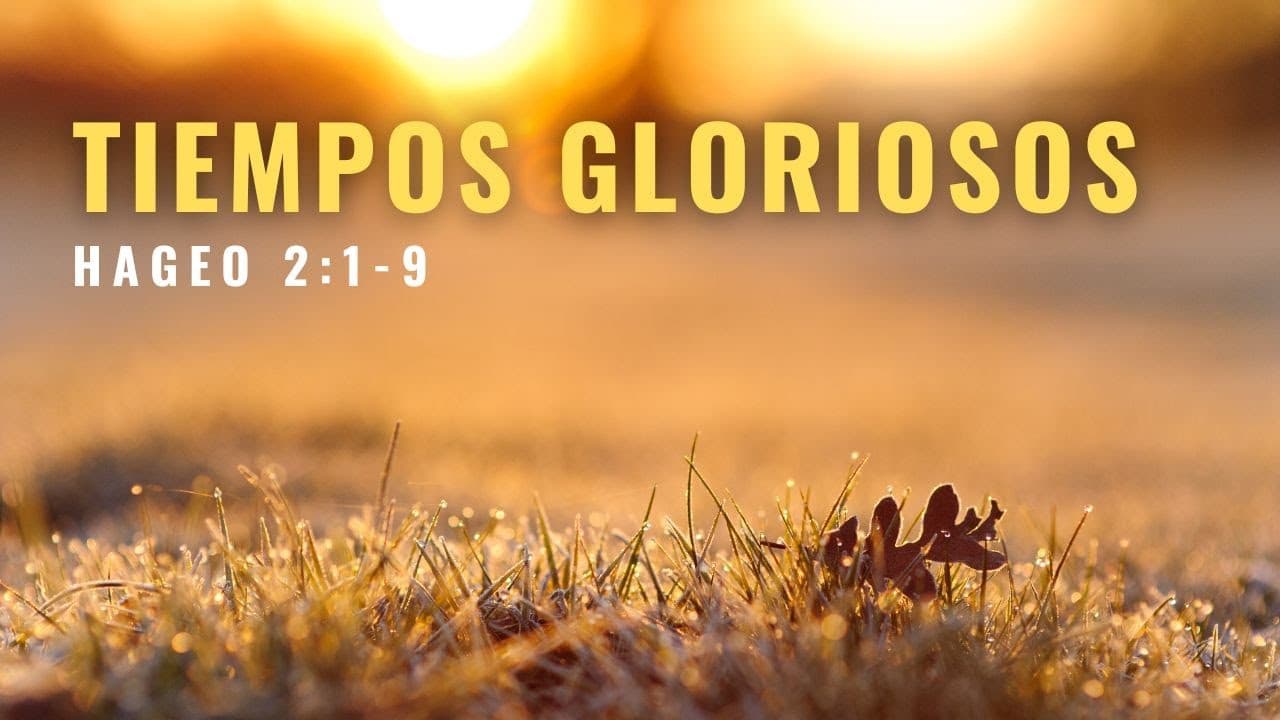 Tiempos gloriosos.