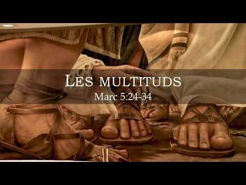 Les Multituds. Marc 5: 24-34. Sr Joan Ballester
